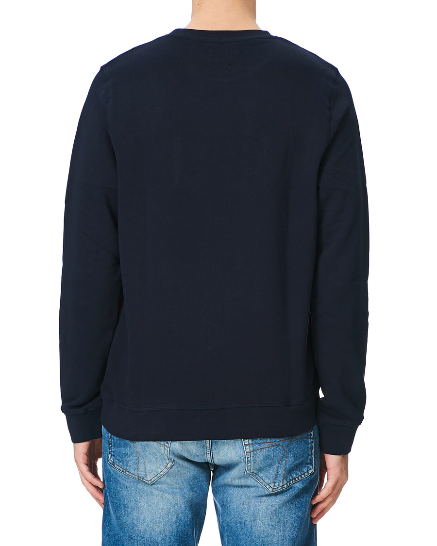 Herren | Pullover | Lexington | Barry Cotton Flag Sweatshirt Dark Blue