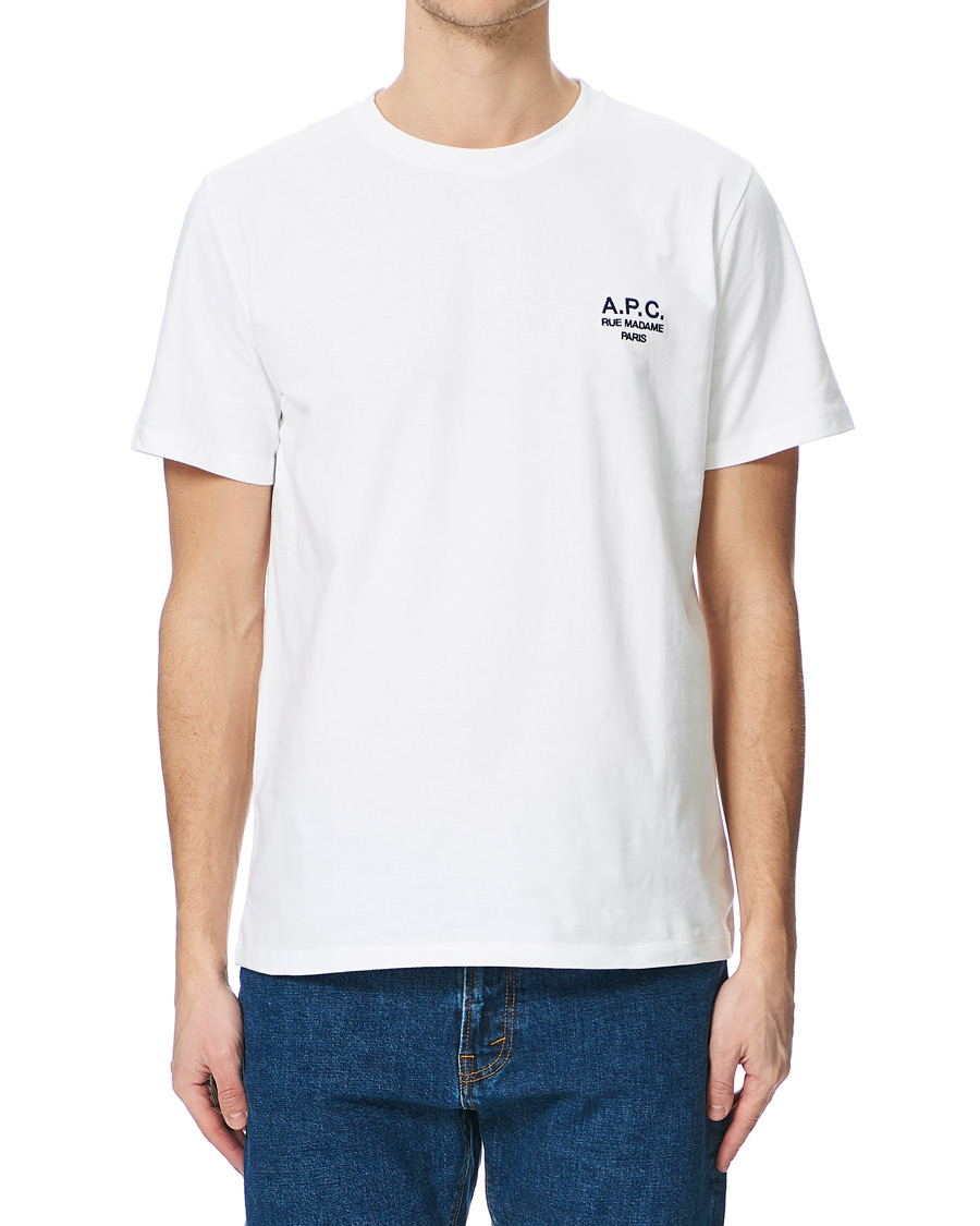 Herren | T-Shirts | A.P.C. | Raymond Short Sleeve Tee White
