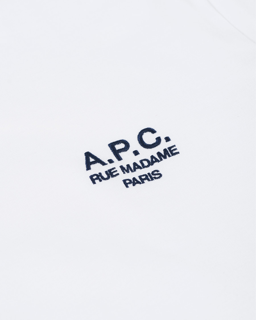 Herren | T-Shirts | A.P.C. | Raymond Short Sleeve Tee White