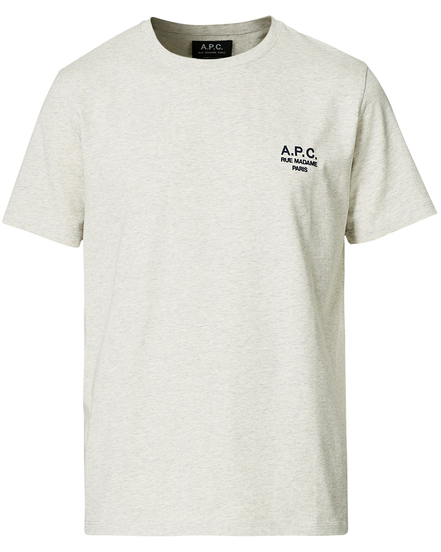 Herren | T-Shirts | A.P.C. | Raymond Short Sleeve T-Shirt Ecru