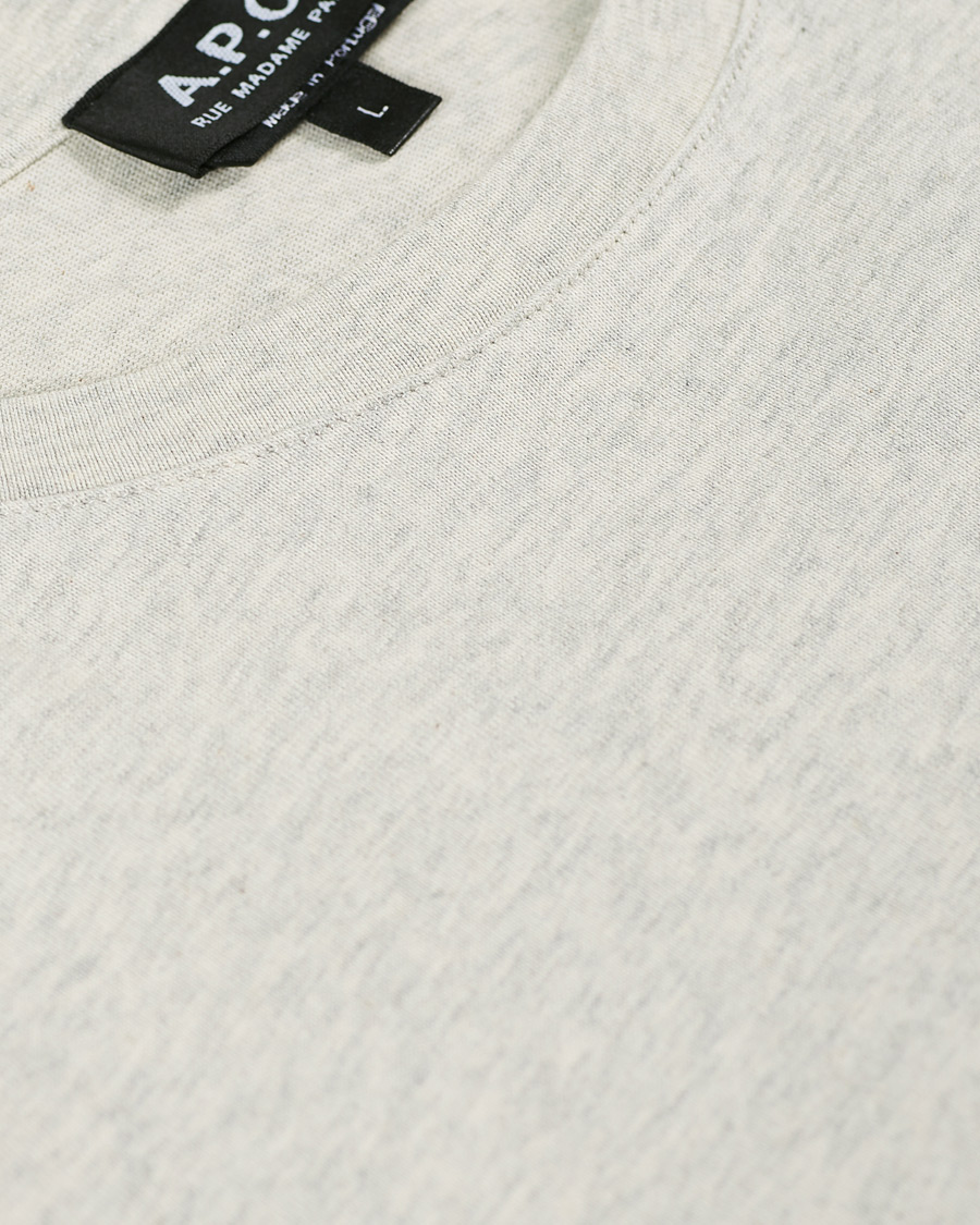 Herren | T-Shirts | A.P.C. | Raymond Short Sleeve T-Shirt Ecru