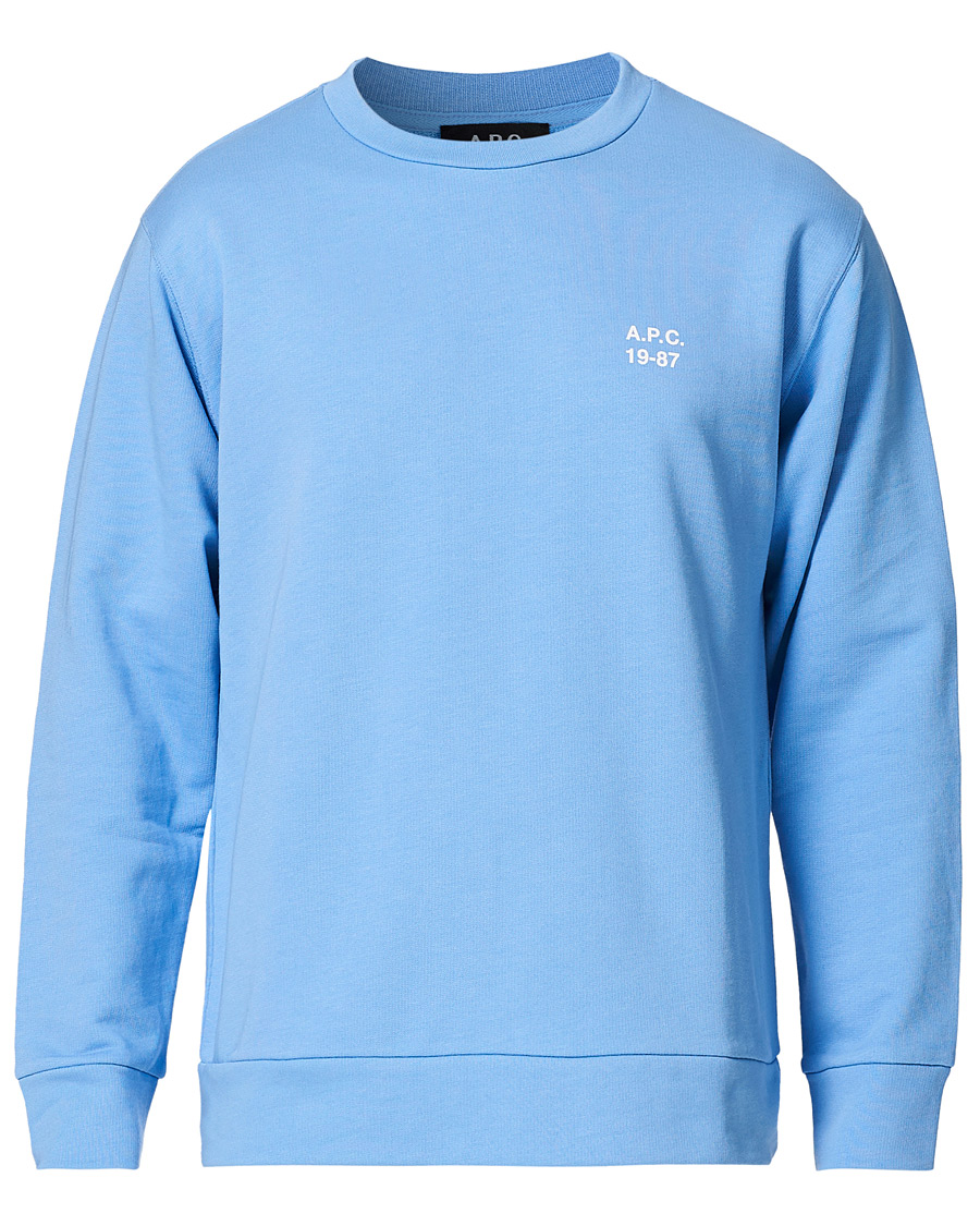 Herren | Pullover | A.P.C. | Mike Vintage Sweatshirt Light Blue