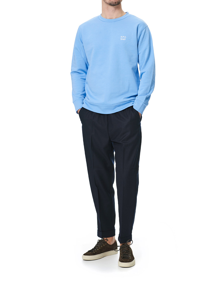 Herren | Pullover | A.P.C. | Mike Vintage Sweatshirt Light Blue