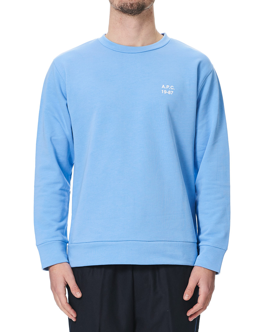 Herren | Pullover | A.P.C. | Mike Vintage Sweatshirt Light Blue