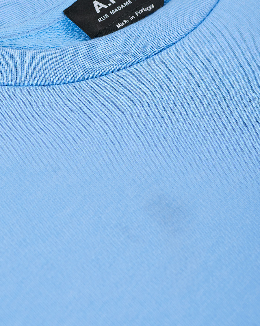 Herren | Pullover | A.P.C. | Mike Vintage Sweatshirt Light Blue