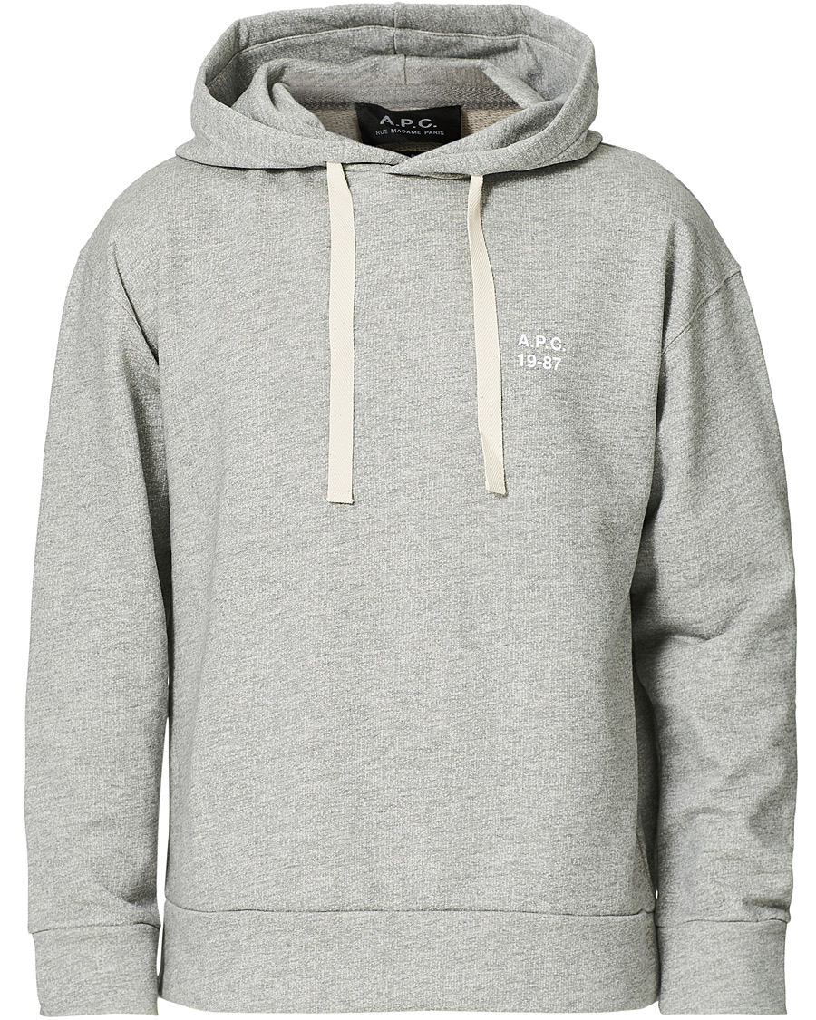 Herren | Pullover | A.P.C. | Jason Vintage Hoodie Heather Grey
