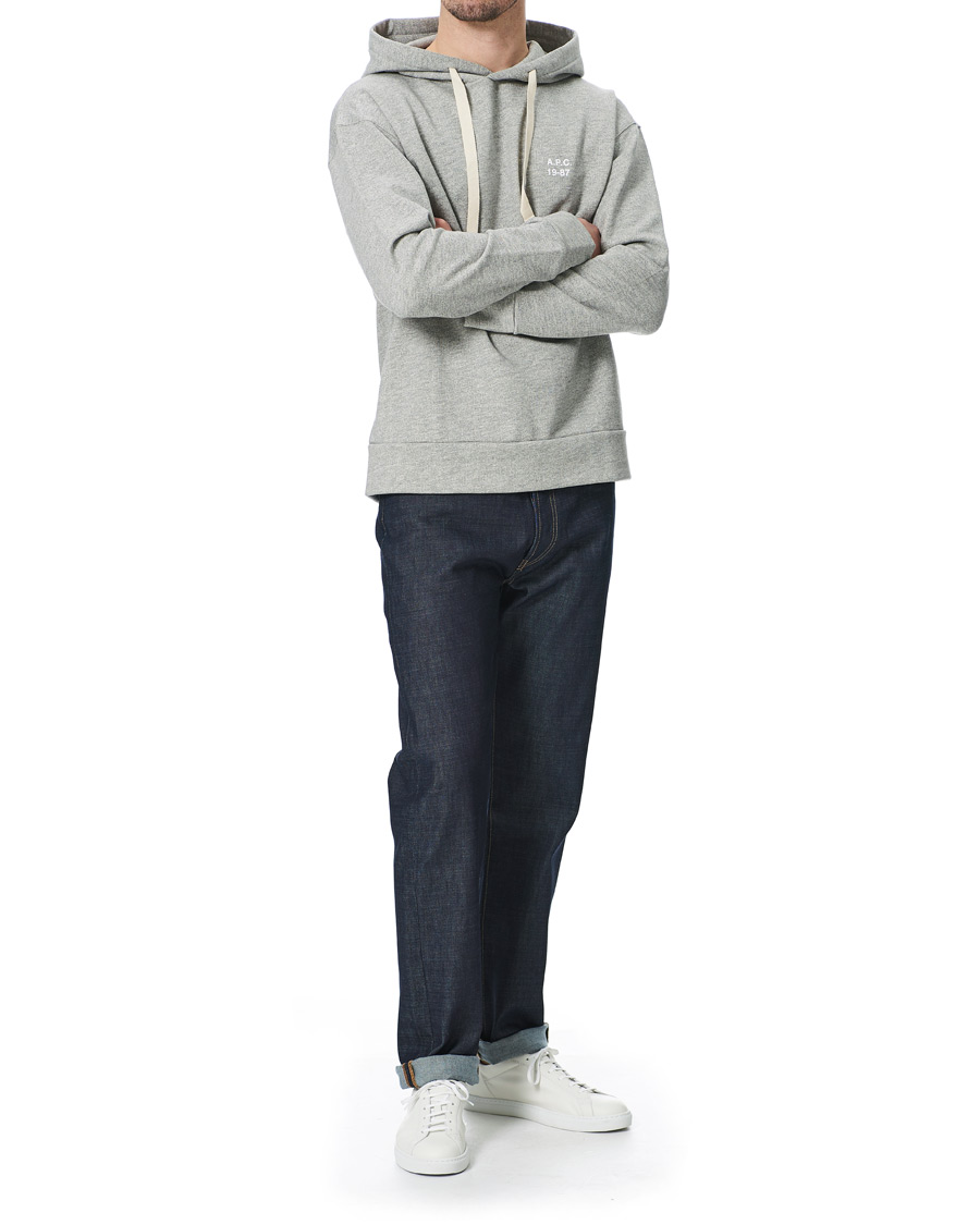 Herren | Pullover | A.P.C. | Jason Vintage Hoodie Heather Grey
