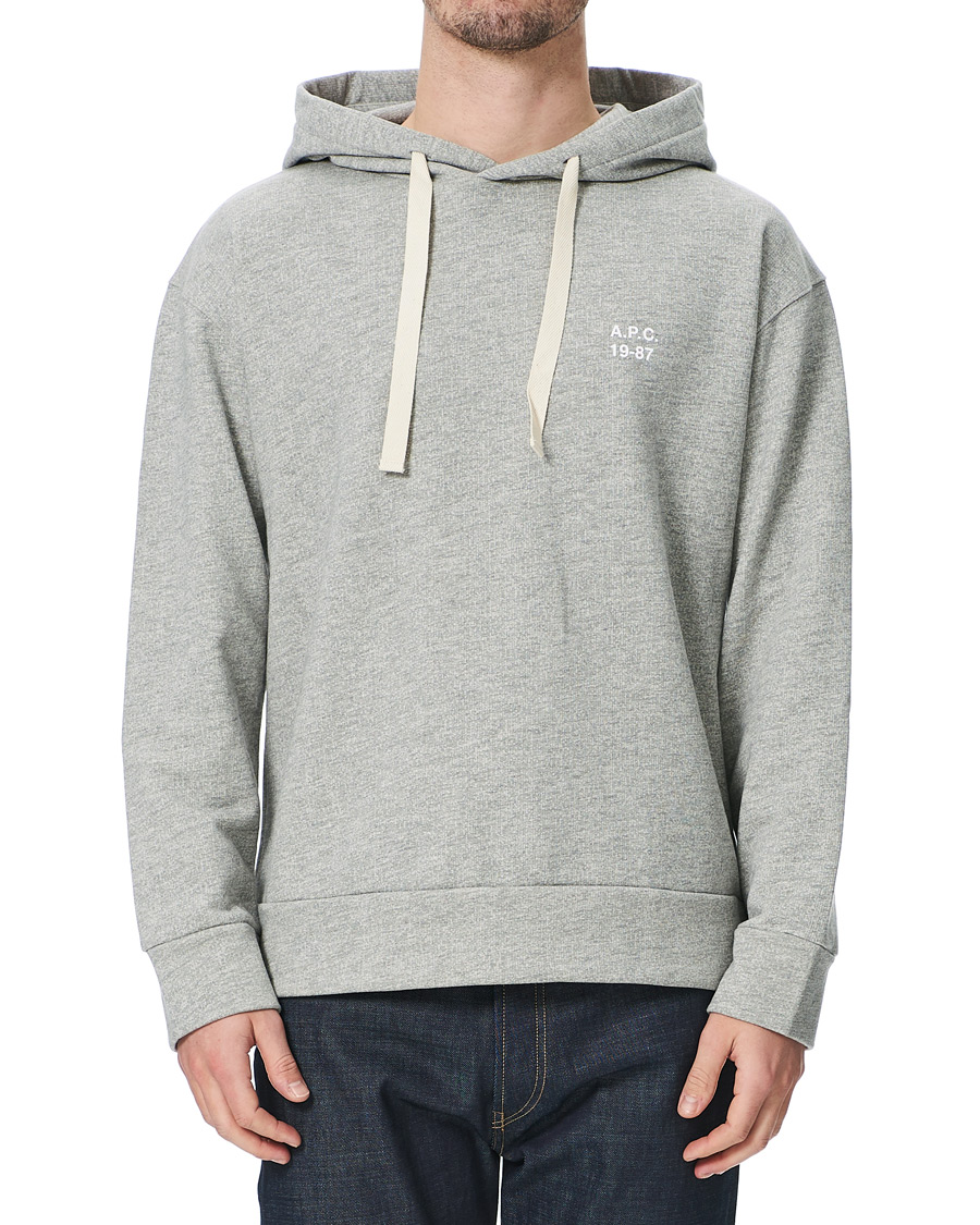 Herren | Pullover | A.P.C. | Jason Vintage Hoodie Heather Grey