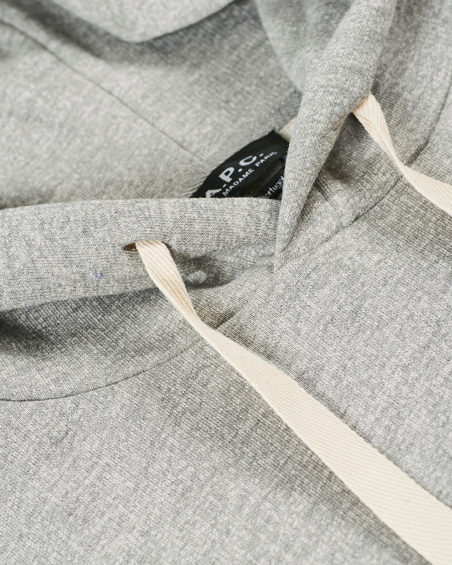 Herren | Pullover | A.P.C. | Jason Vintage Hoodie Heather Grey