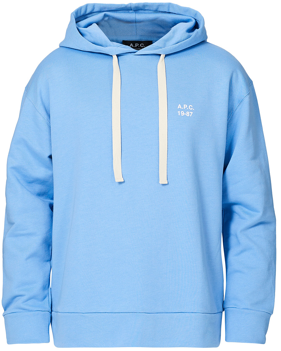 Herren | Pullover | A.P.C. | Jason Vintage Hoodie Light Blue