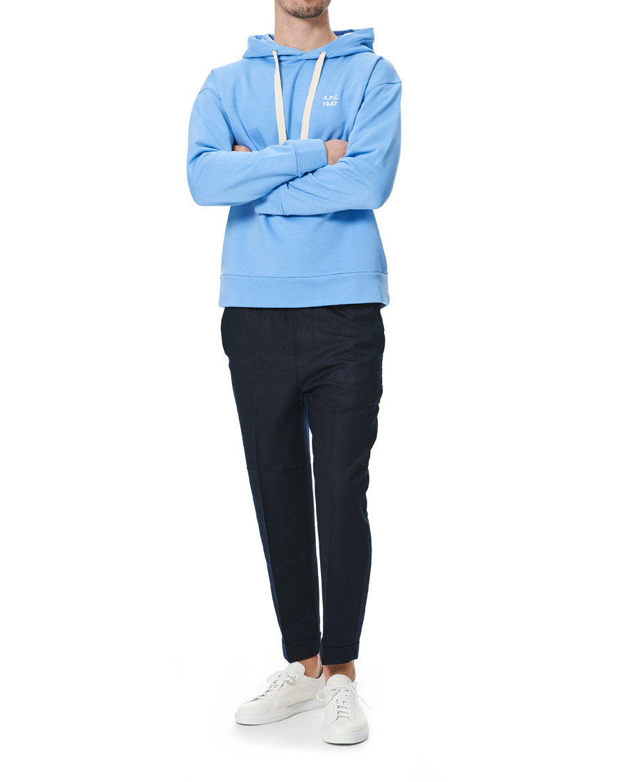 Herren | Pullover | A.P.C. | Jason Vintage Hoodie Light Blue