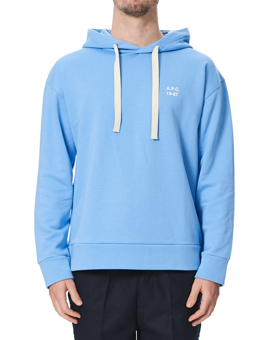 Herren | Pullover | A.P.C. | Jason Vintage Hoodie Light Blue