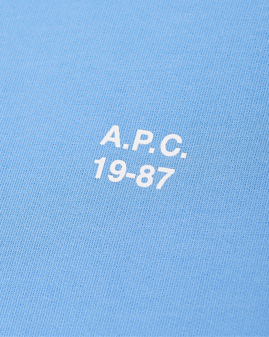 Herren | Pullover | A.P.C. | Jason Vintage Hoodie Light Blue