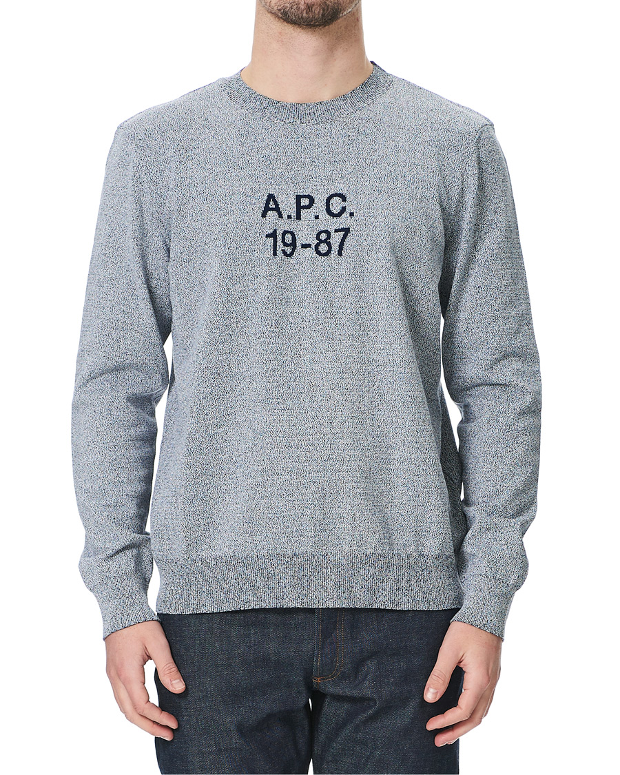 Herren | Pullover | A.P.C. | 1987 Pullover Steel Blue