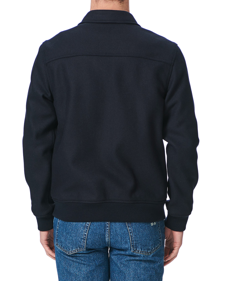 Herren | Jacken | A.P.C. | Wool Bomber jacket Navy