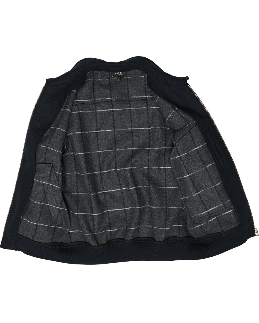 Herren | Jacken | A.P.C. | Wool Bomber jacket Navy