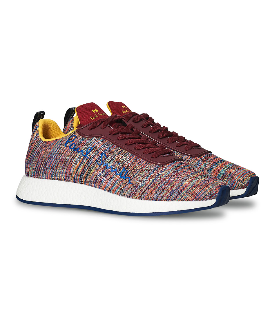 Herren | PS Paul Smith Zeus Running Sneakers Red | PS Paul Smith | Zeus Running Sneakers Red