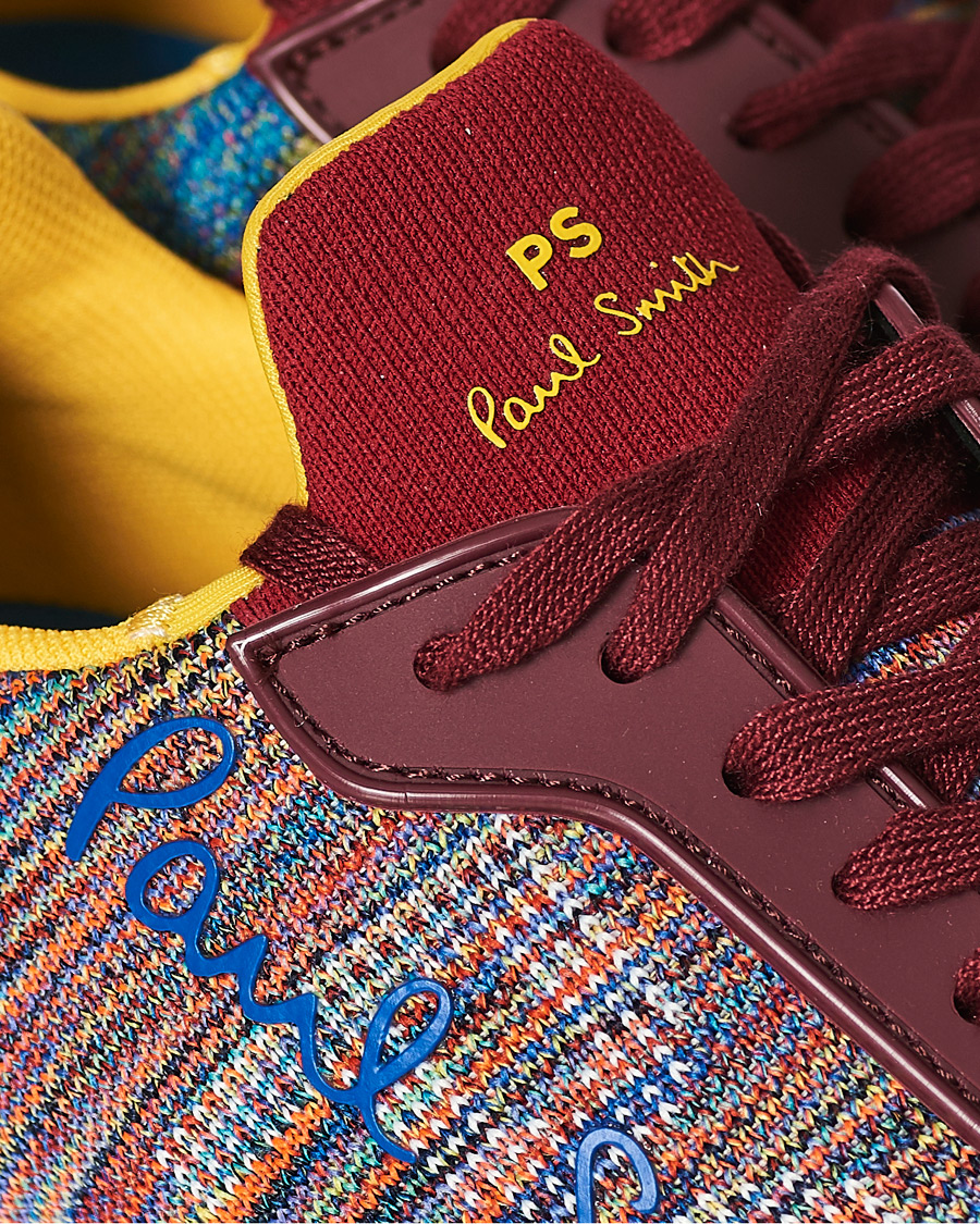 Herren | PS Paul Smith Zeus Running Sneakers Red | PS Paul Smith | Zeus Running Sneakers Red