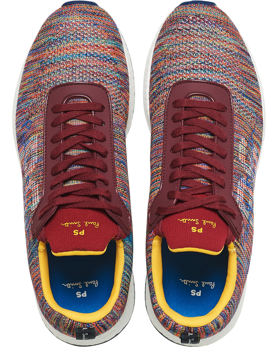 Herren | PS Paul Smith Zeus Running Sneakers Red | PS Paul Smith | Zeus Running Sneakers Red