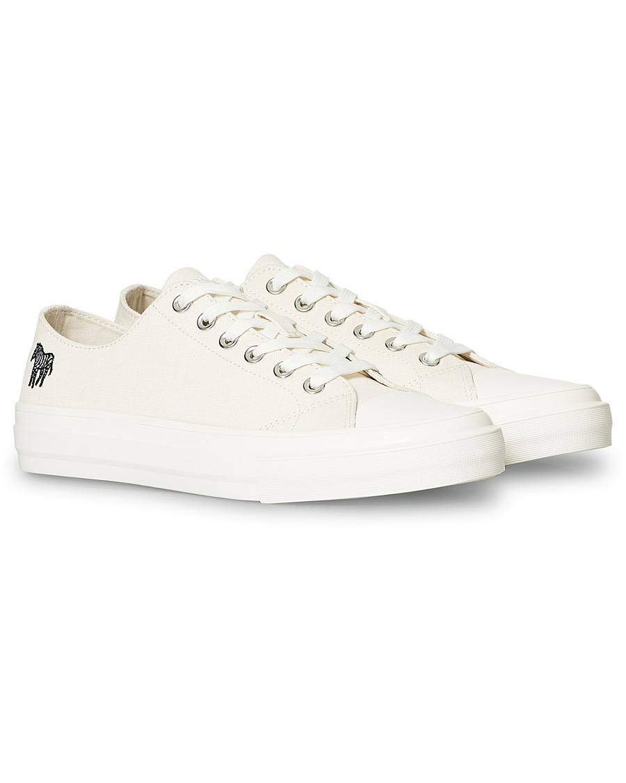 Herren | PS Paul Smith Kinsey Canvas Sneakers White | PS Paul Smith | Kinsey Canvas Sneakers White