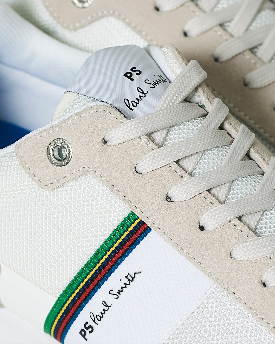 Herren | PS Paul Smith Huey Running Sneakers White | PS Paul Smith | Huey Running Sneakers White