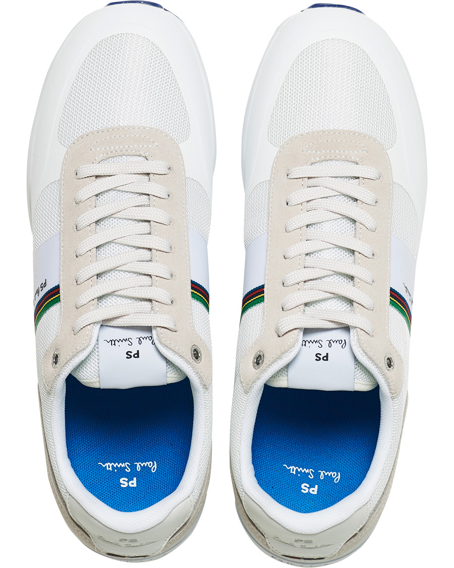 Herren | PS Paul Smith Huey Running Sneakers White | PS Paul Smith | Huey Running Sneakers White