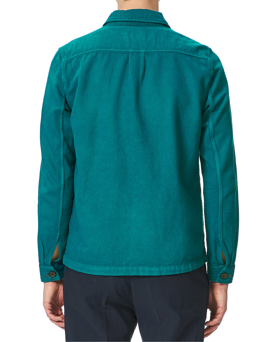 Herren | Hemden | PS Paul Smith | Cotton/Linen Overshirt Petrol
