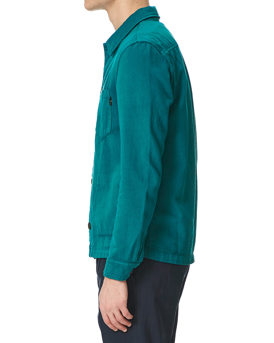 Herren | Hemden | PS Paul Smith | Cotton/Linen Overshirt Petrol
