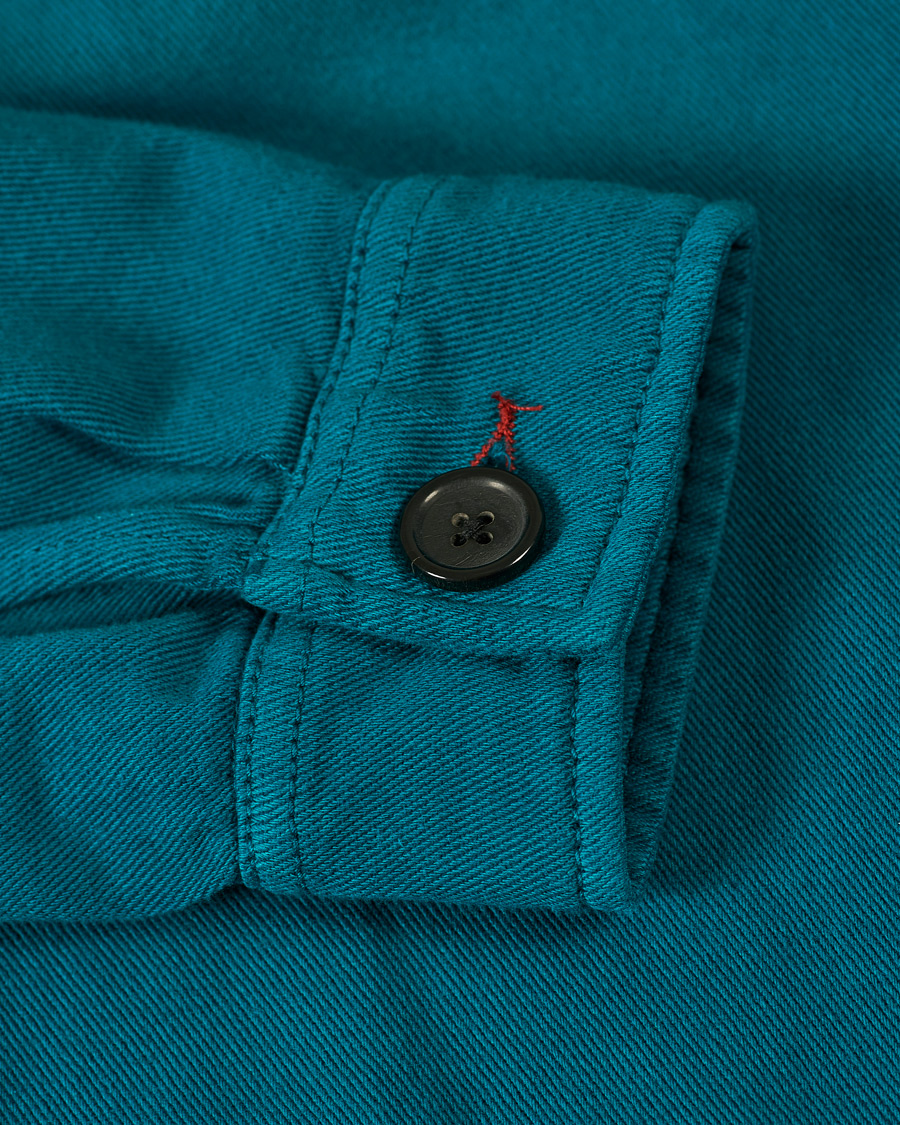 Herren | Hemden | PS Paul Smith | Cotton/Linen Overshirt Petrol