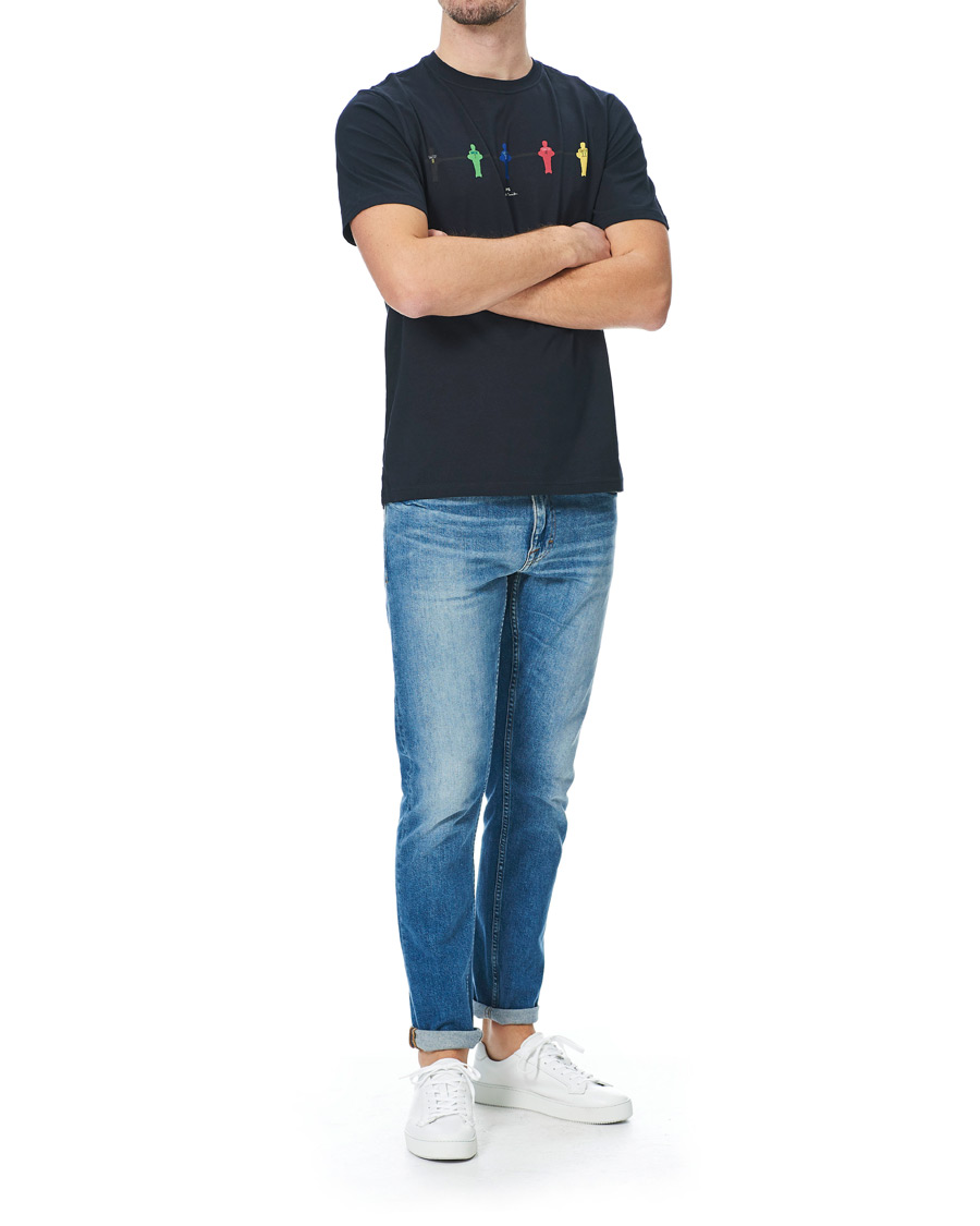 Herren | T-Shirts | PS Paul Smith | Regular Fit Table Football Tee Navy