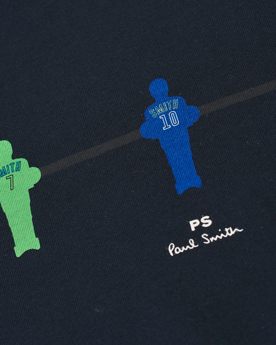 Herren | T-Shirts | PS Paul Smith | Regular Fit Table Football Tee Navy