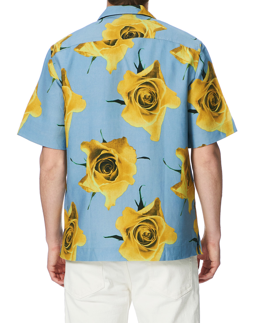 Herren | Hemden | Paul Smith | Tailored Fit Flower Print Resort Shirt Green