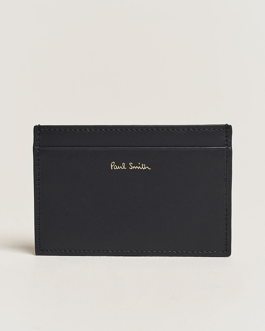Herren | Geldbörsen | Paul Smith | Stripe Leather Cardholder Black