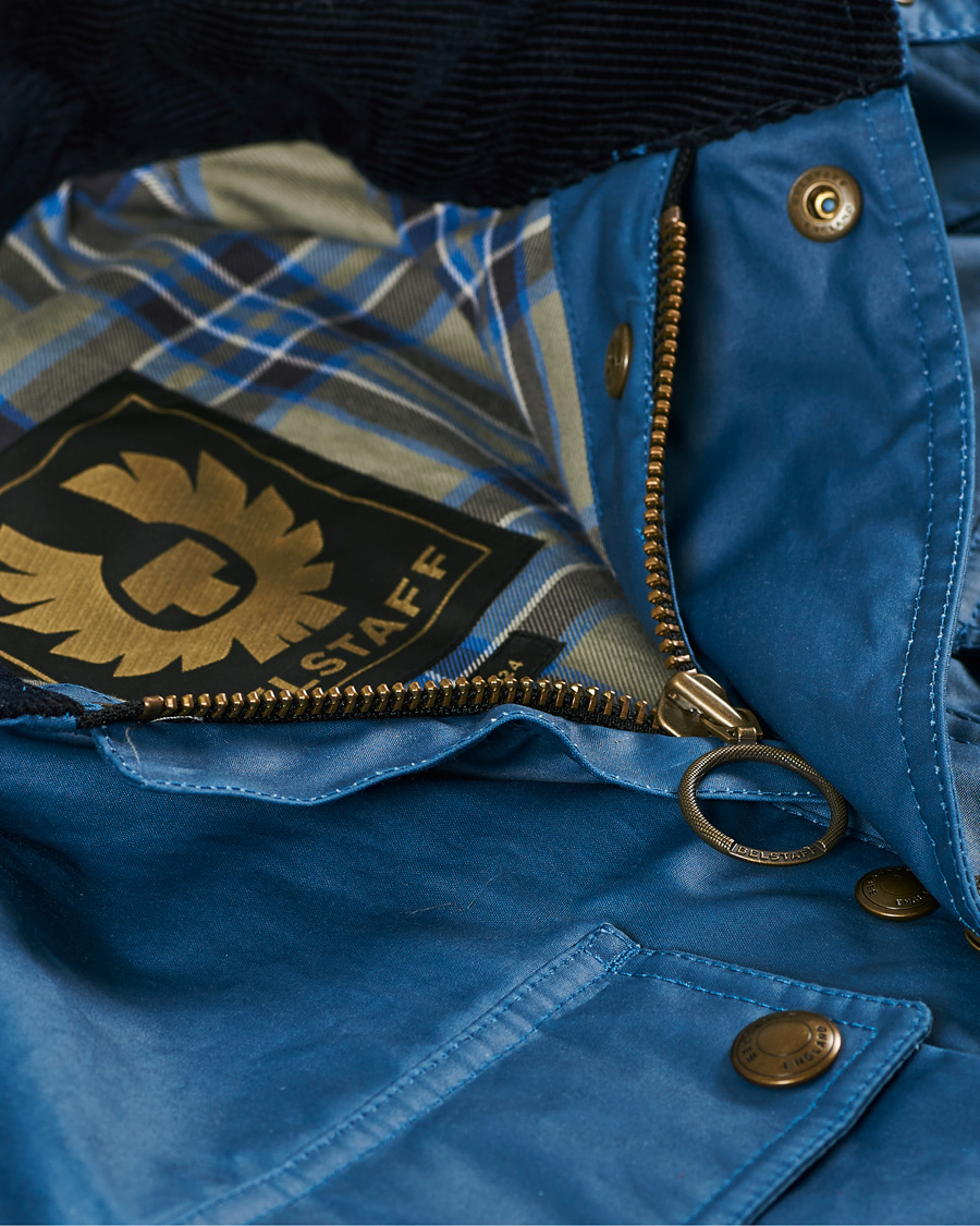 Herren | Jacken | Belstaff | Fieldmaster Waxed Jacket Airforce Blue
