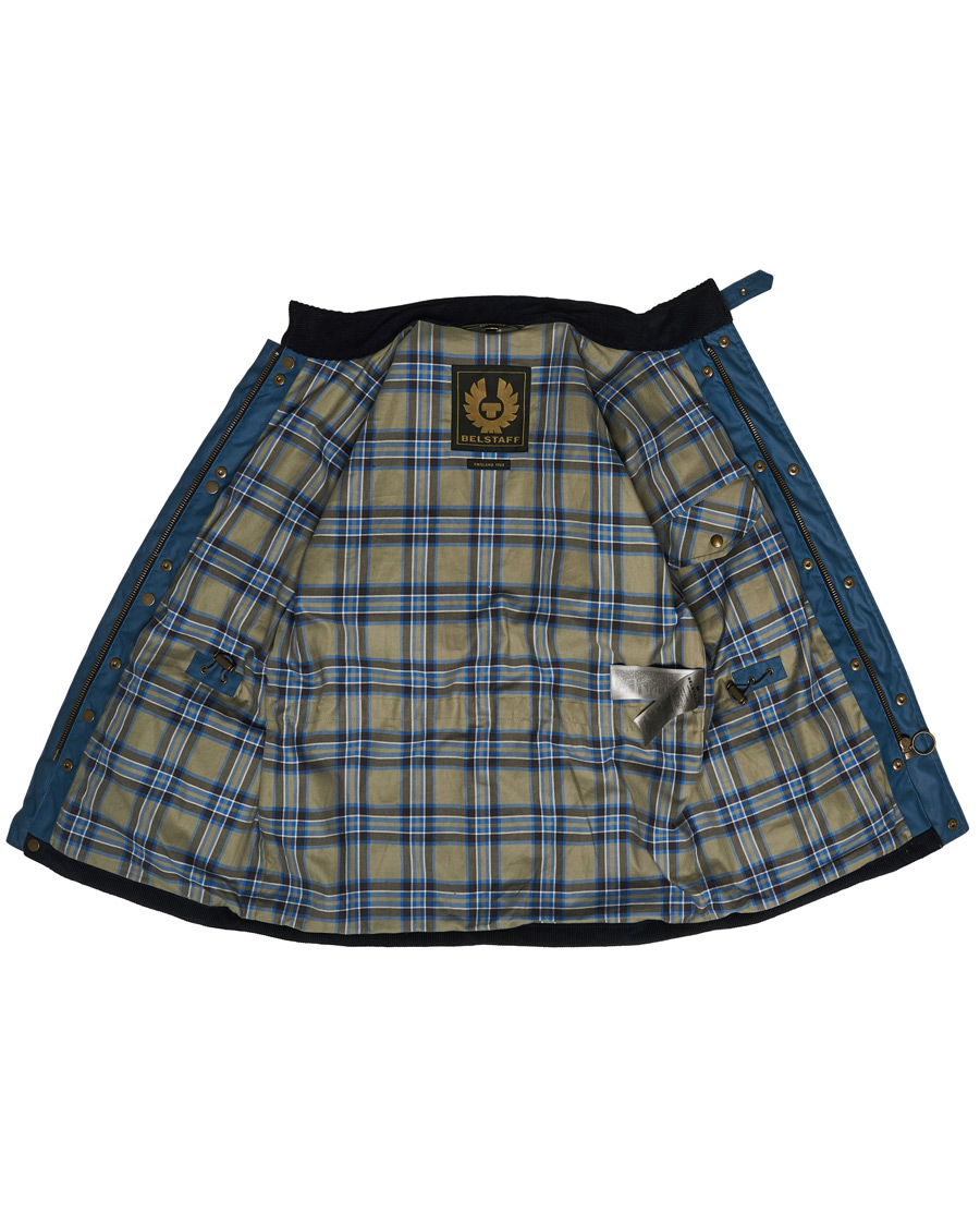 Herren | Jacken | Belstaff | Fieldmaster Waxed Jacket Airforce Blue