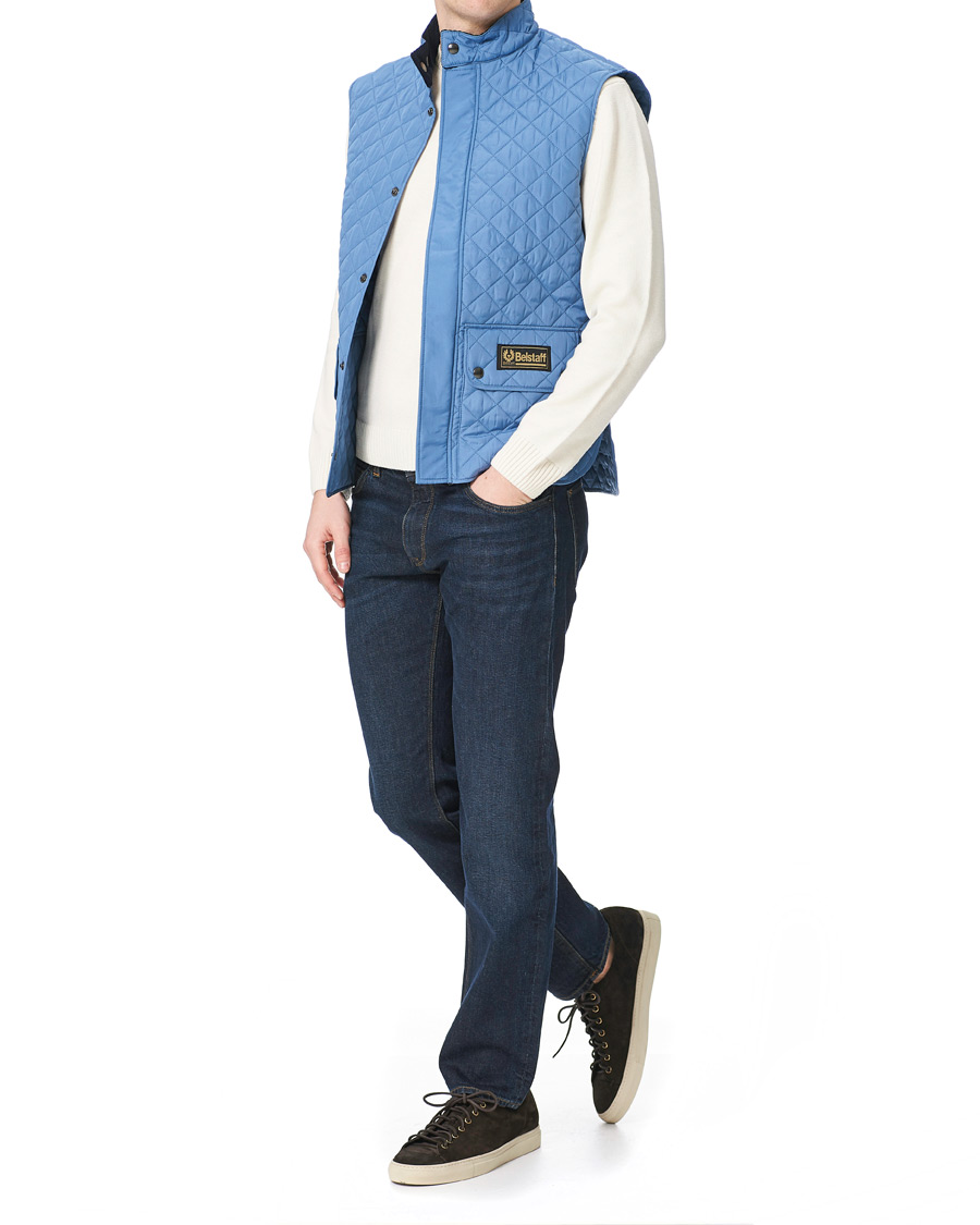 Herren | Jacken | Belstaff | Waistcoat Quilted Airforce Blue