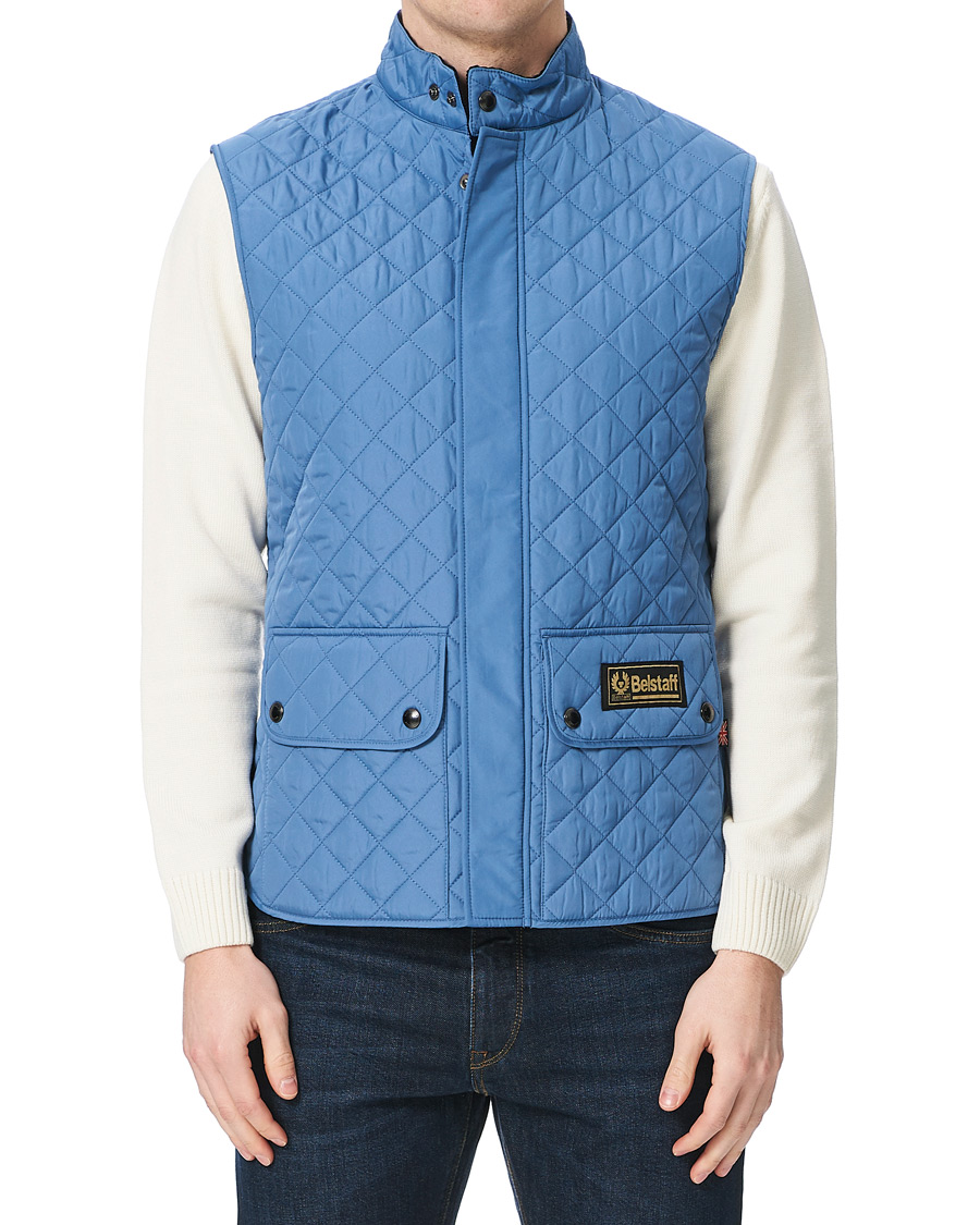 Herren | Jacken | Belstaff | Waistcoat Quilted Airforce Blue