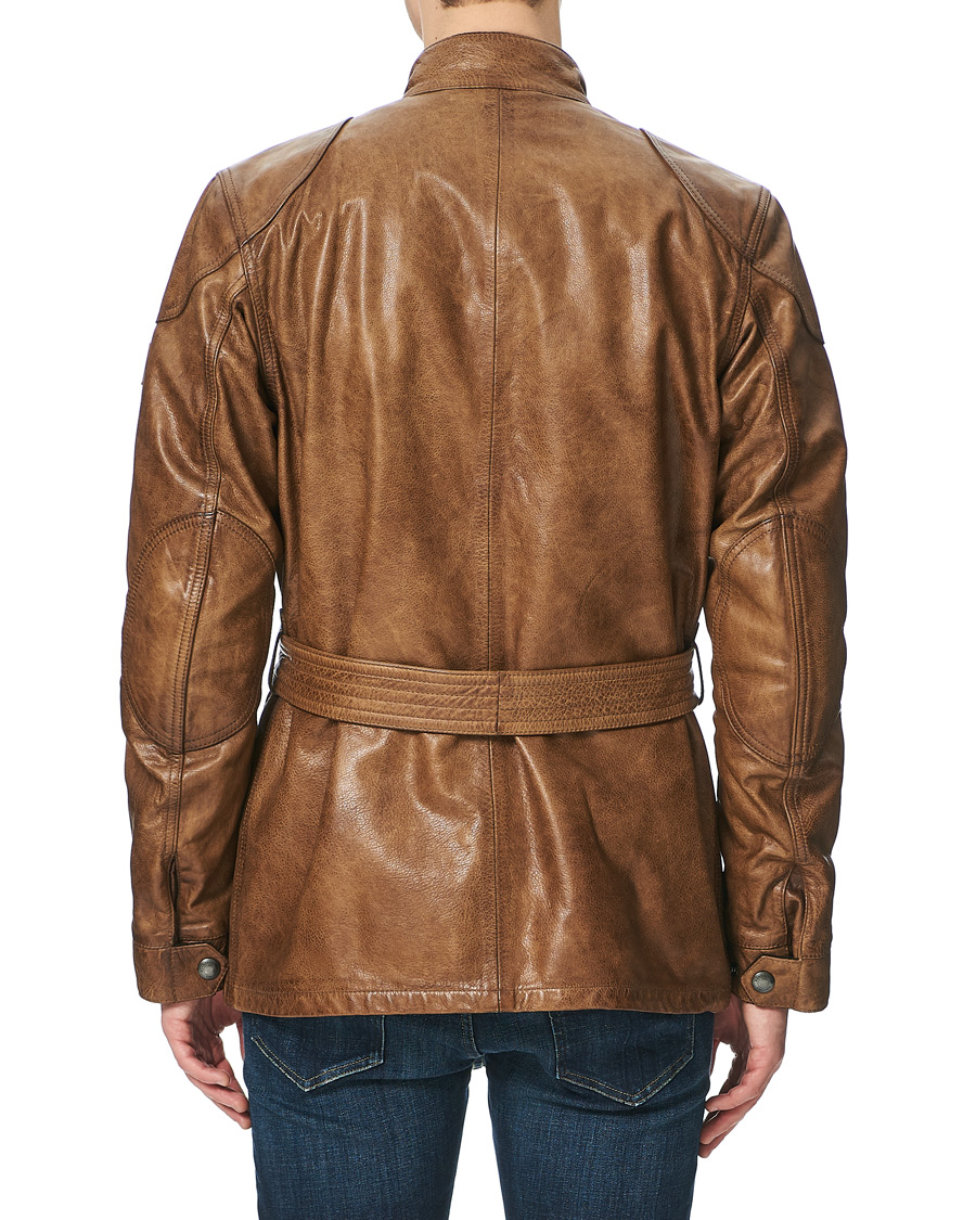 Herren | Jacken | Belstaff | Trialmaster Panther 2.0 Leather Jacket Burnished Gold
