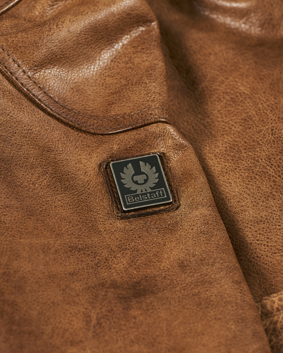 Herren | Jacken | Belstaff | Trialmaster Panther 2.0 Leather Jacket Burnished Gold
