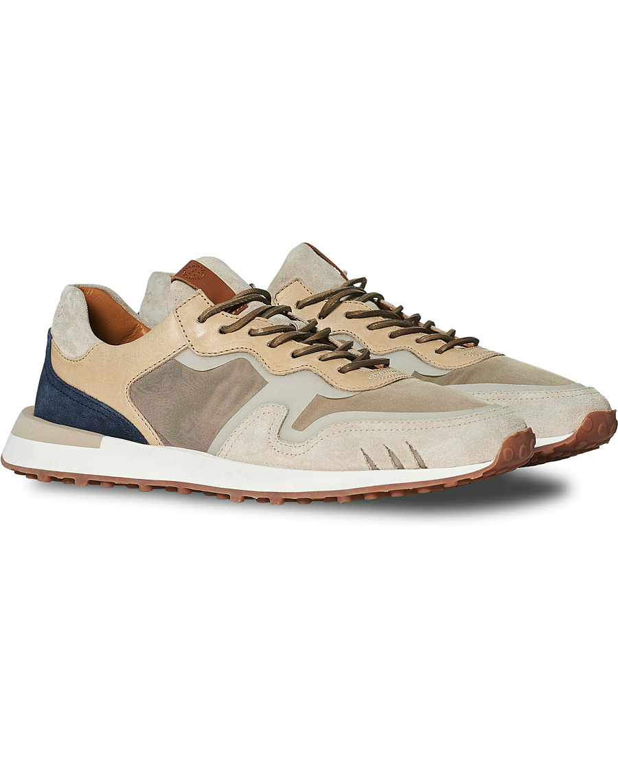 Herren | Buttero Futura Running Sneaker Beige Multi | Buttero | Futura Running Sneaker Beige Multi