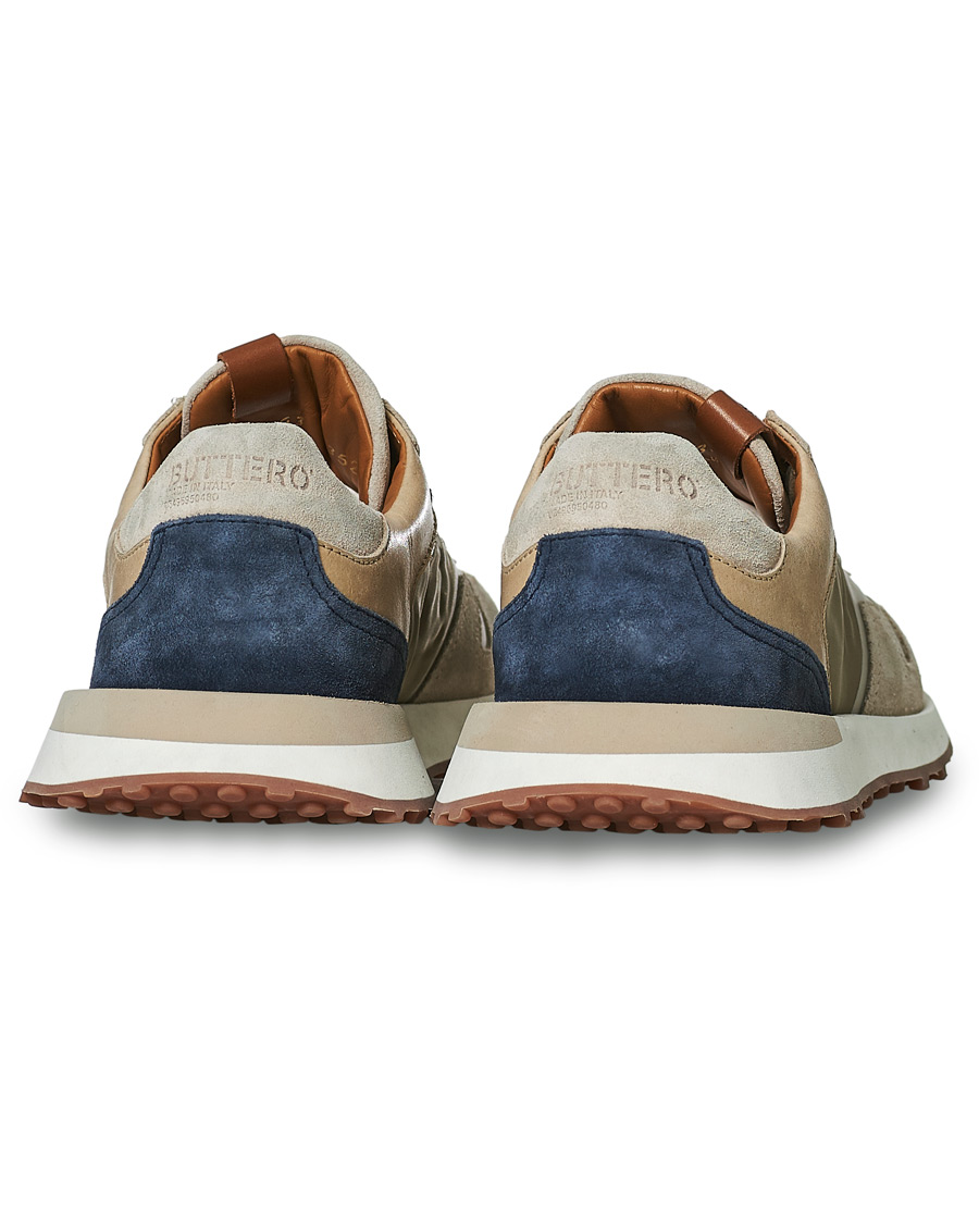 Herren | Buttero Futura Running Sneaker Beige Multi | Buttero | Futura Running Sneaker Beige Multi