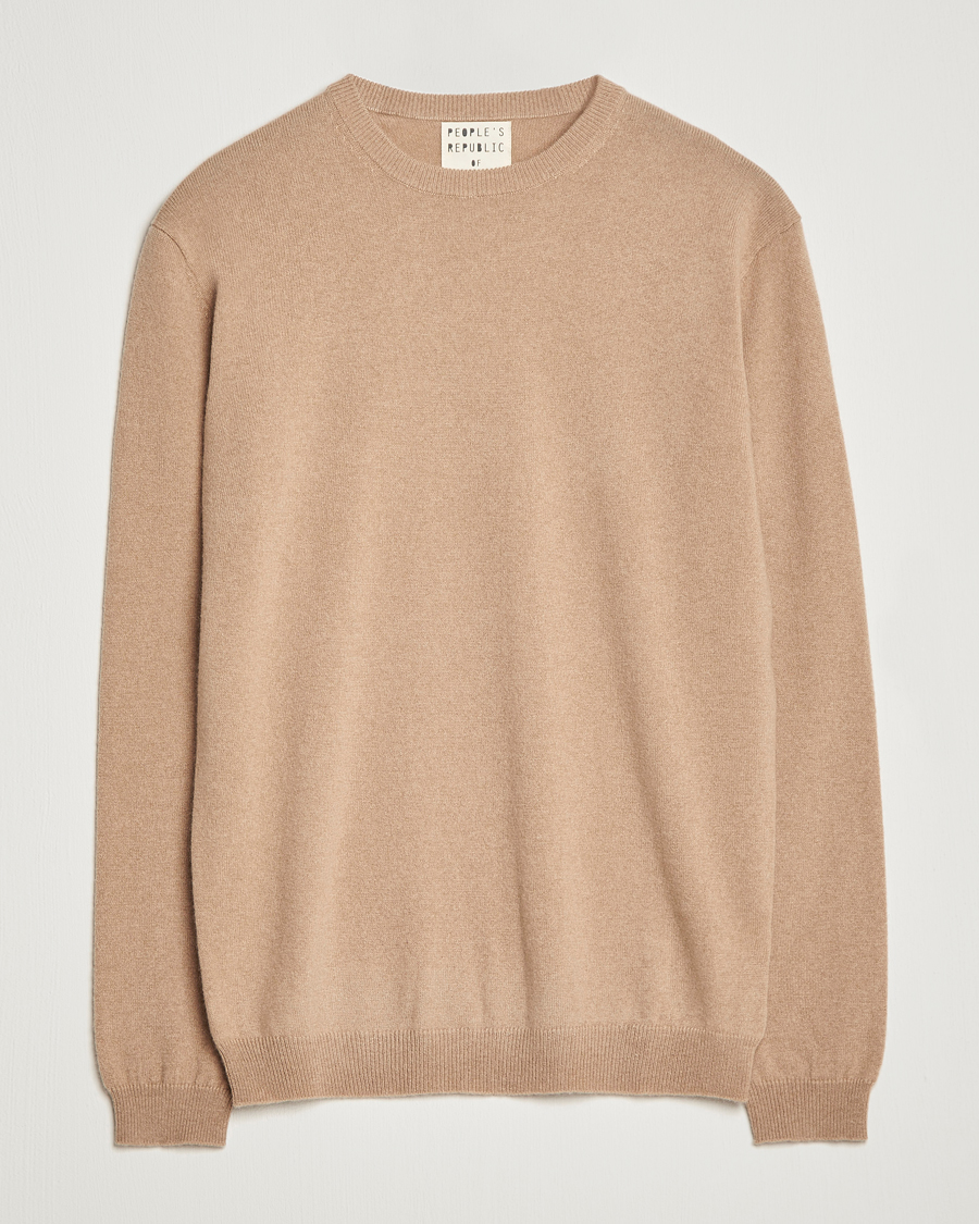 Herren | Pullover | People's Republic of Cashmere | Cashmere Roundneck Camel