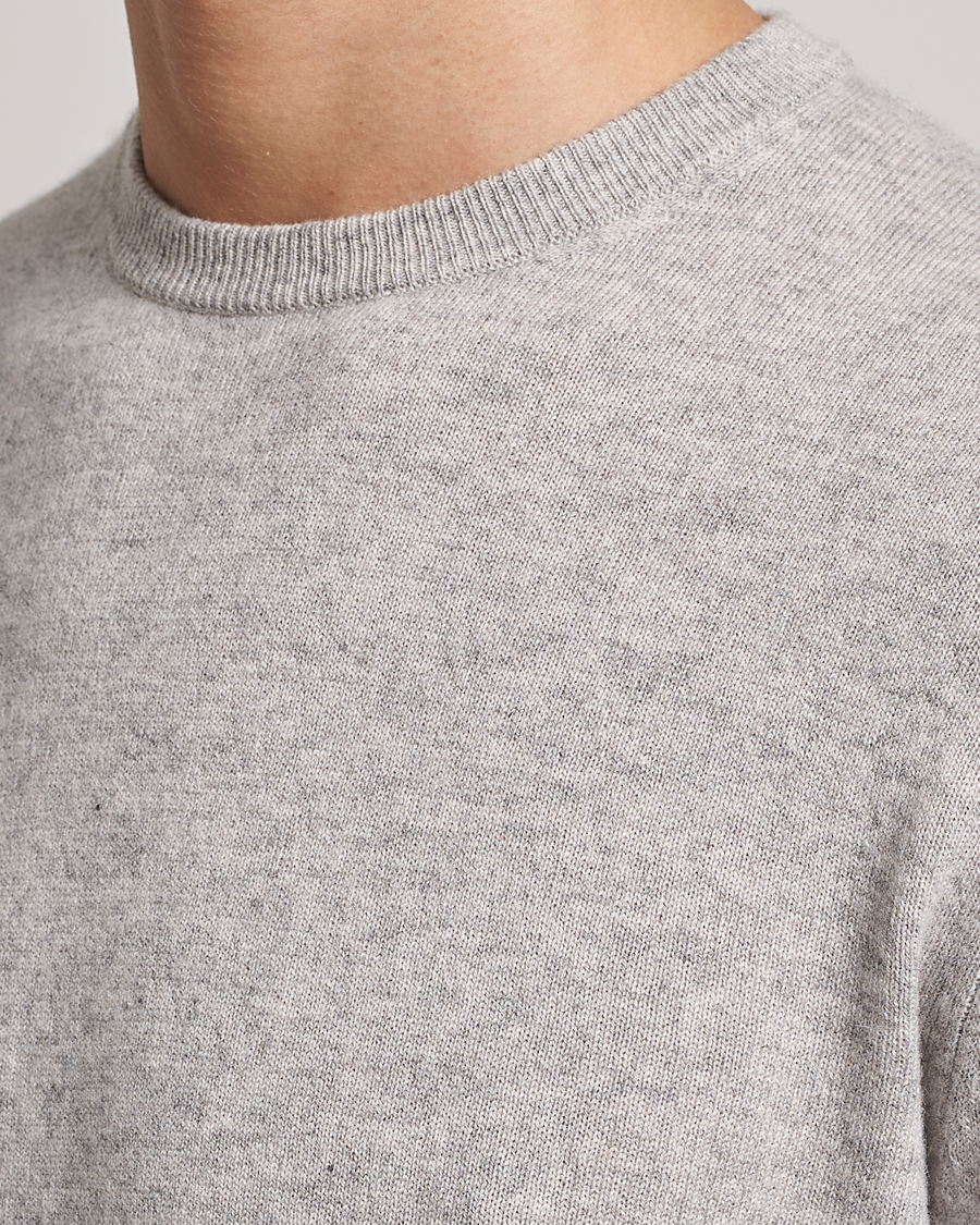 Herren | Pullover | People's Republic of Cashmere | Cashmere Roundneck Ash Grey