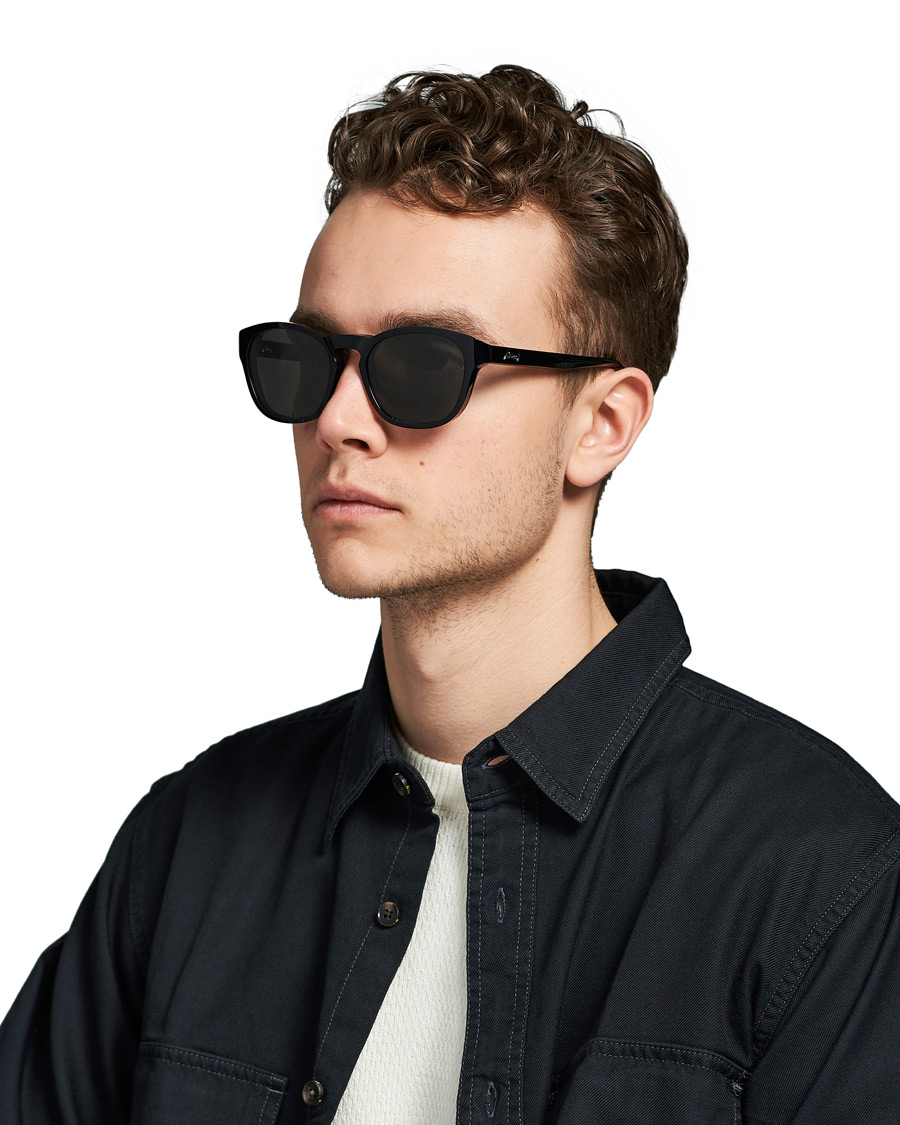 Herren | Brioni BR0082S Sunglasses Black/Grey | Brioni | BR0082S Sunglasses Black/Grey