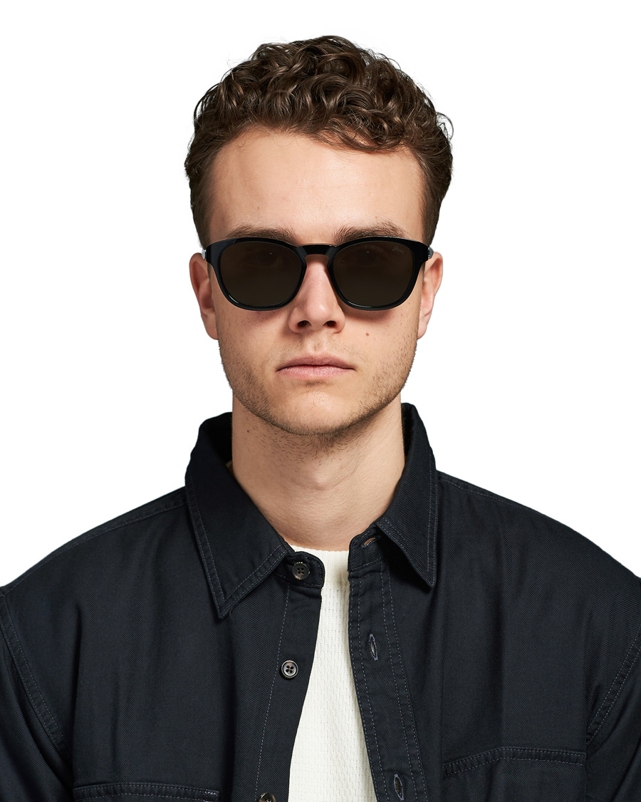 Herren | Brioni BR0082S Sunglasses Black/Grey | Brioni | BR0082S Sunglasses Black/Grey