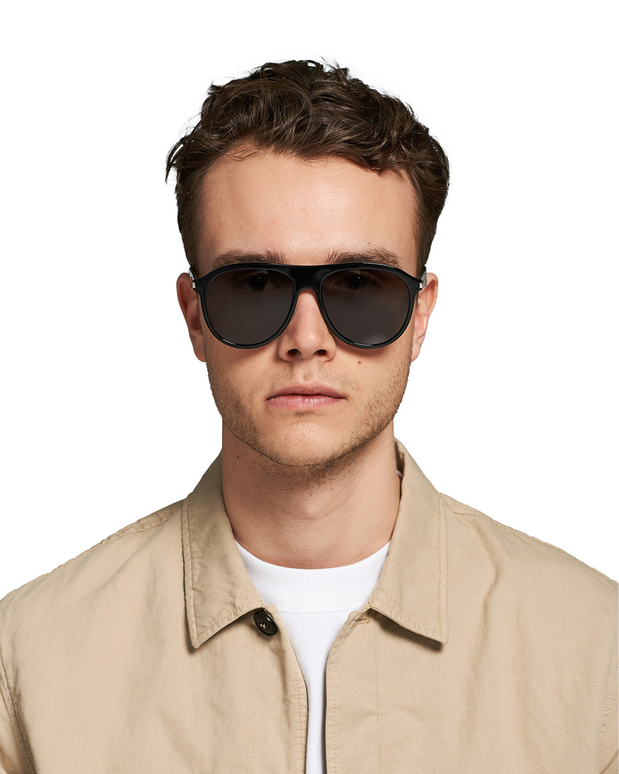 Herren | Saint Laurent SL 432 SLIM Sunglasses Black | Saint Laurent | SL 432 SLIM Sunglasses Black