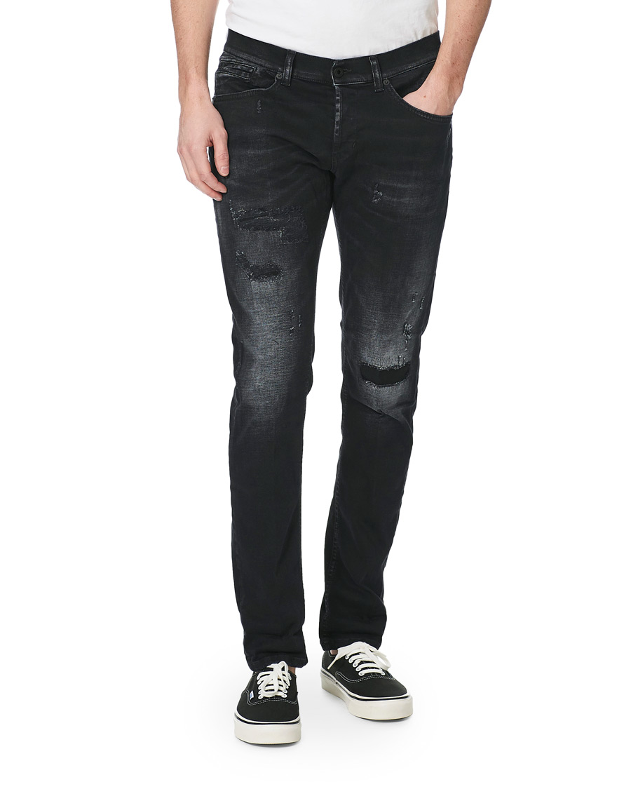 Herren | Jeans | Dondup | George Jeans Destroyed Black