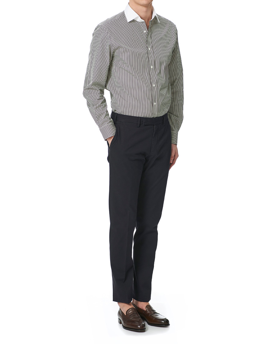 Herren | Hemden | Ralph Lauren Purple Label | Bengal Striped Shirt Brown/Cream
