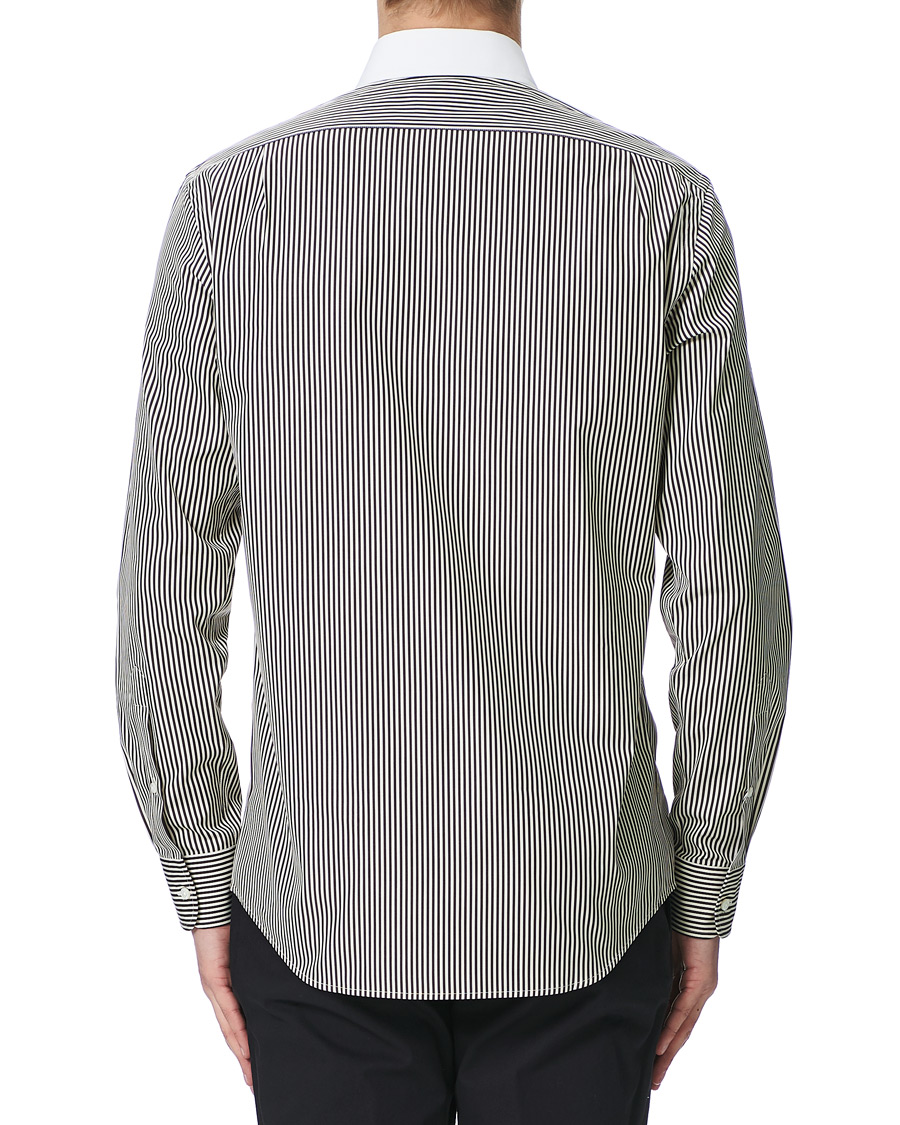 Herren | Hemden | Ralph Lauren Purple Label | Bengal Striped Shirt Brown/Cream