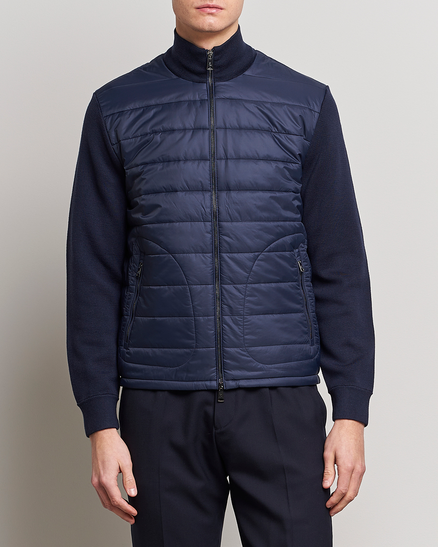 Herren | Stilvolle Jacken | Ralph Lauren Purple Label | Hybrid Zip Jacket Chairman Navy